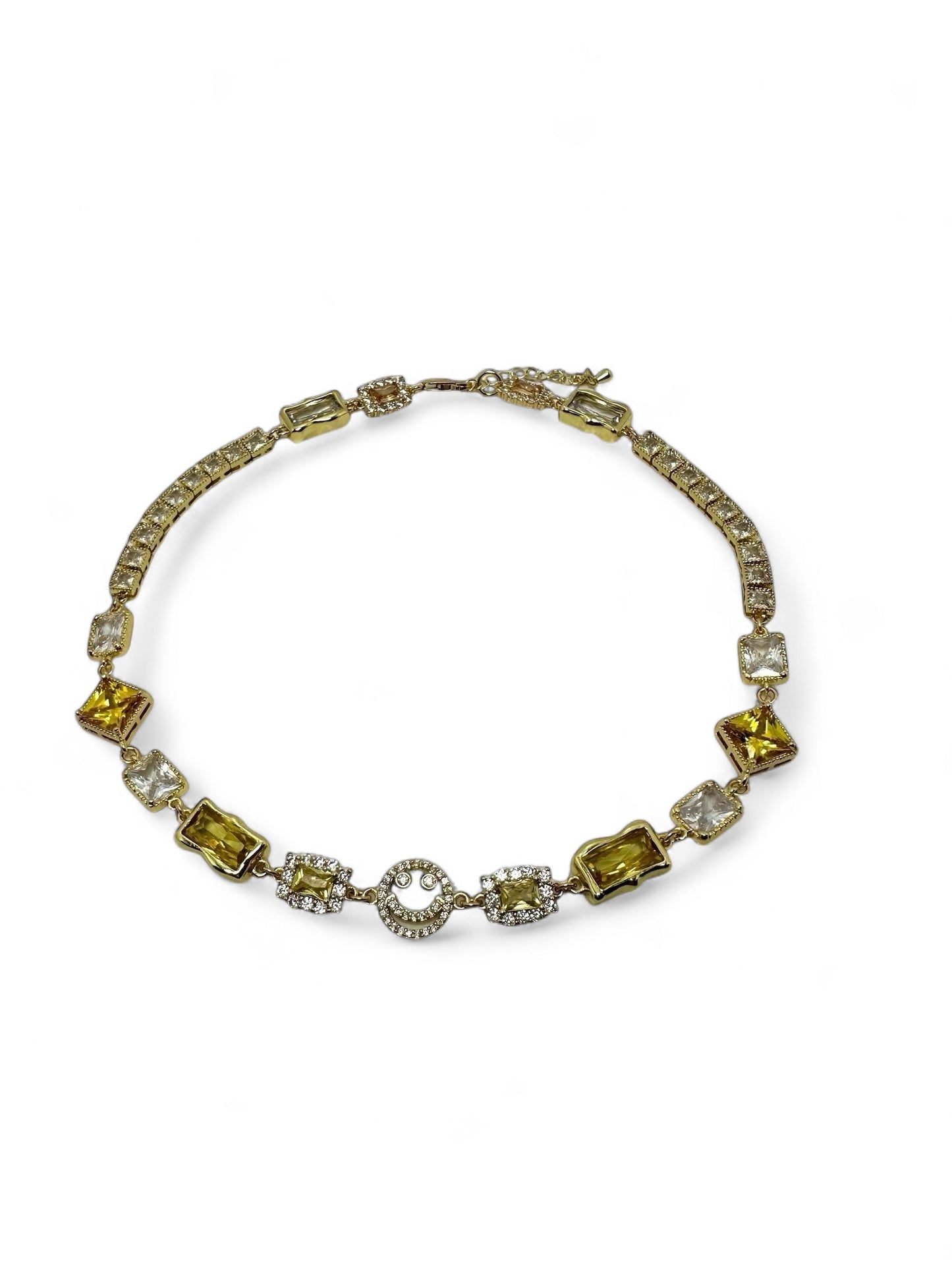 Smiley Choker Necklace