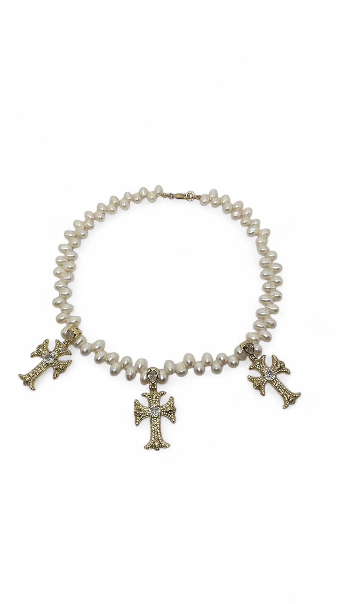 “3 Way” Cross Necklace