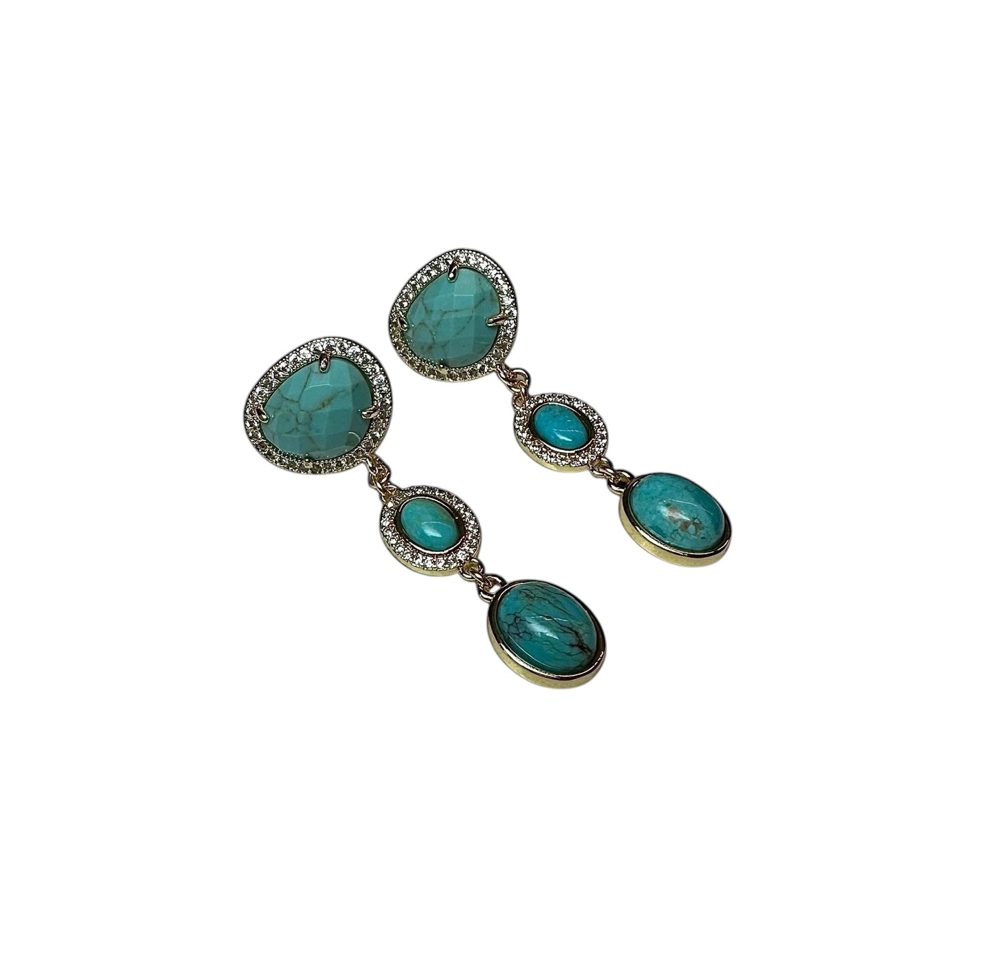 Turquoise & Caicos Earrings