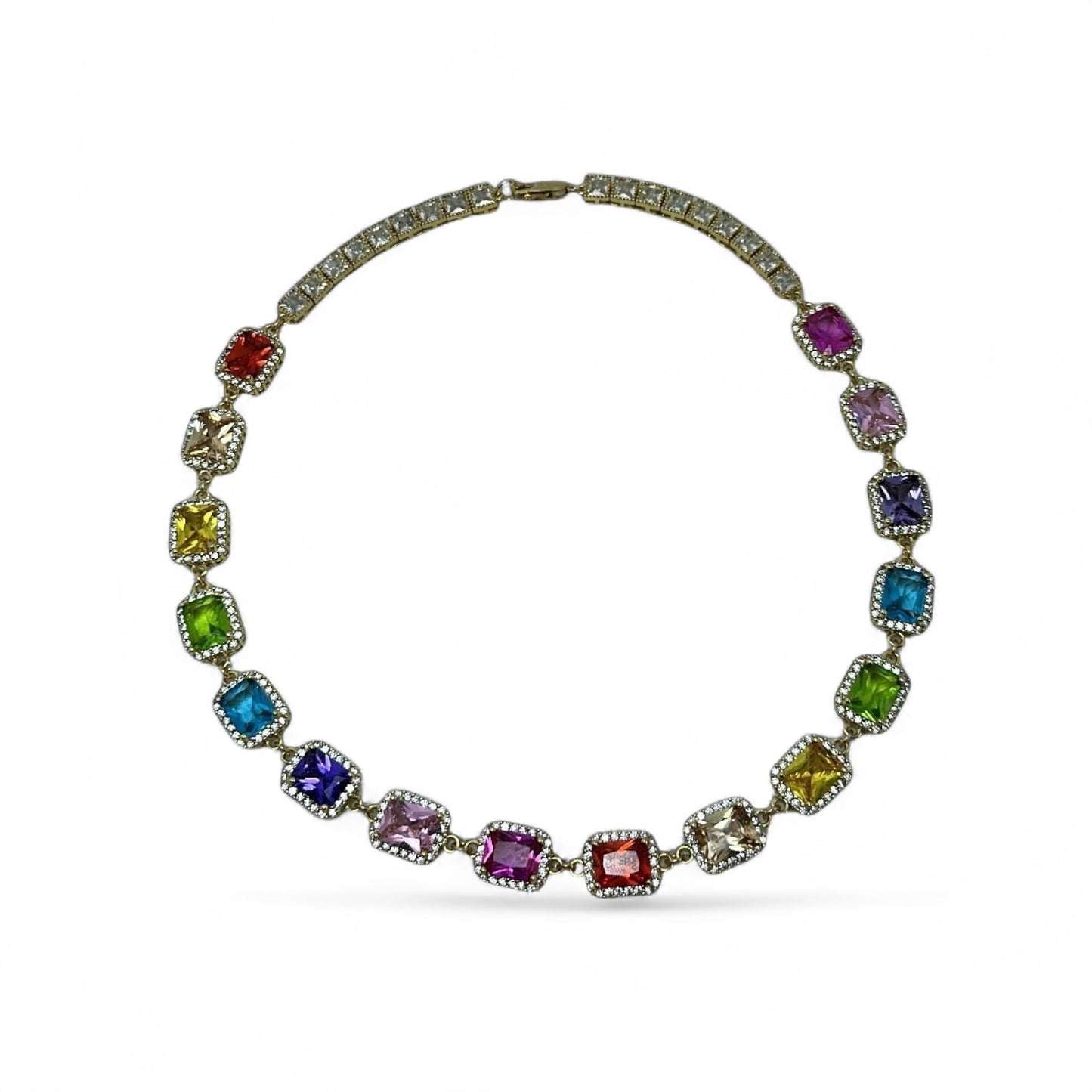 Rainbow Road Choker