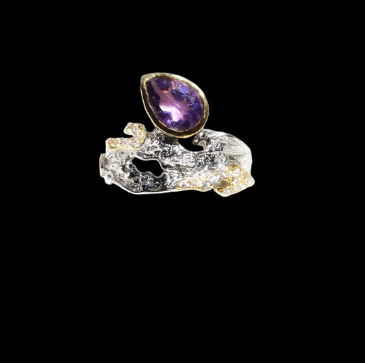 “Purple Rain” Ring (Amethyst)