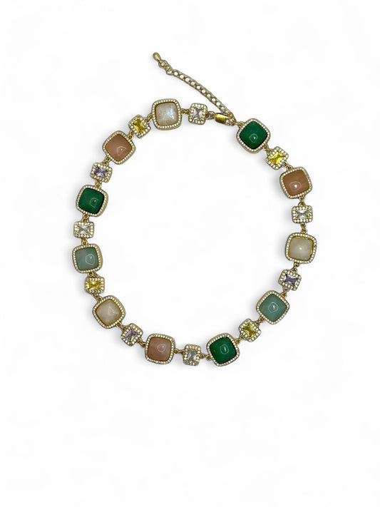 “Cotton Candy” Choker Necklace