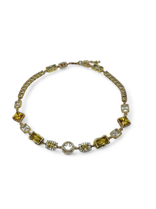Smiley Choker Necklace