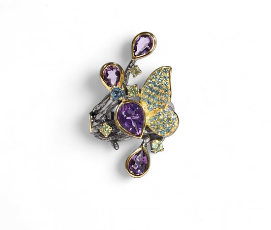 “Butterfly Effect” Ring (Amethyst)