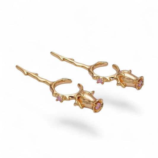 Rose Ear Cuff