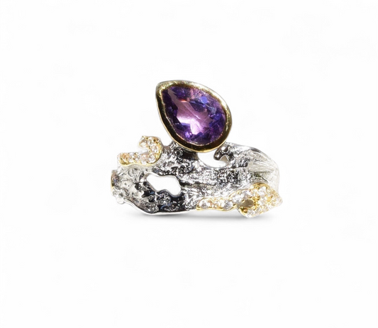 “Purple Rain” Ring (Amethyst)