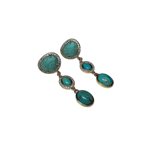 Turquoise & Caicos Earrings