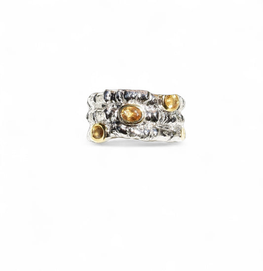 “Ocean Reef” Ring (Topaz)