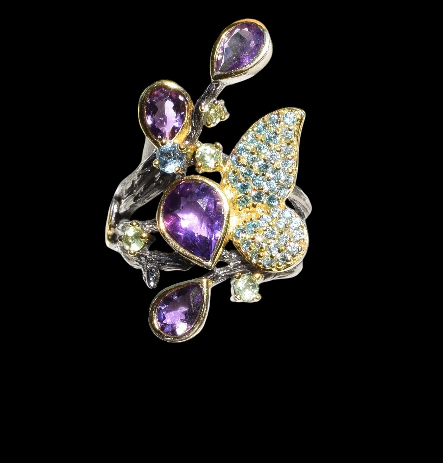 “Butterfly Effect” Ring (Amethyst)