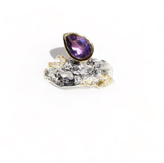 “Purple Rain” Ring (Amethyst)